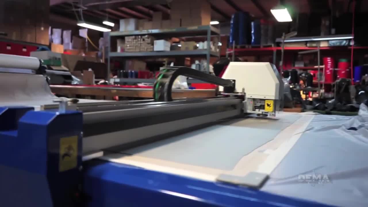 Automated CNC Fabric Cutter